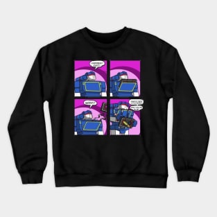 Lazerbeak NOOO! Crewneck Sweatshirt